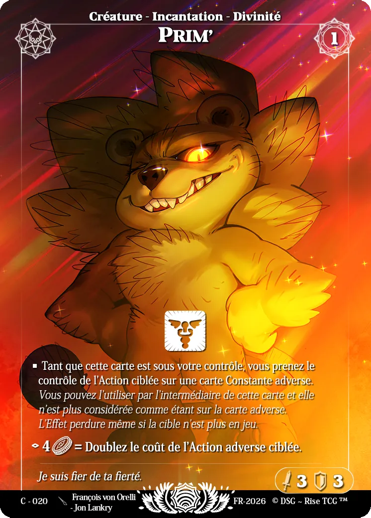 Prim' from Adorable - Rise TCG