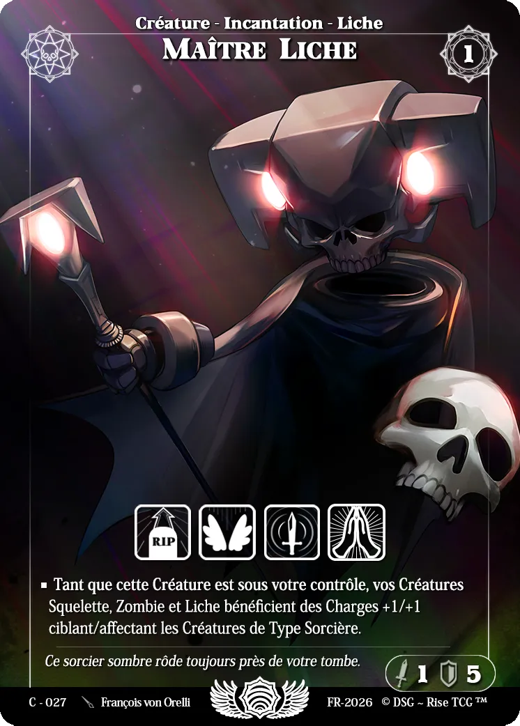 Maître Liche — Adorable — Rise TCG