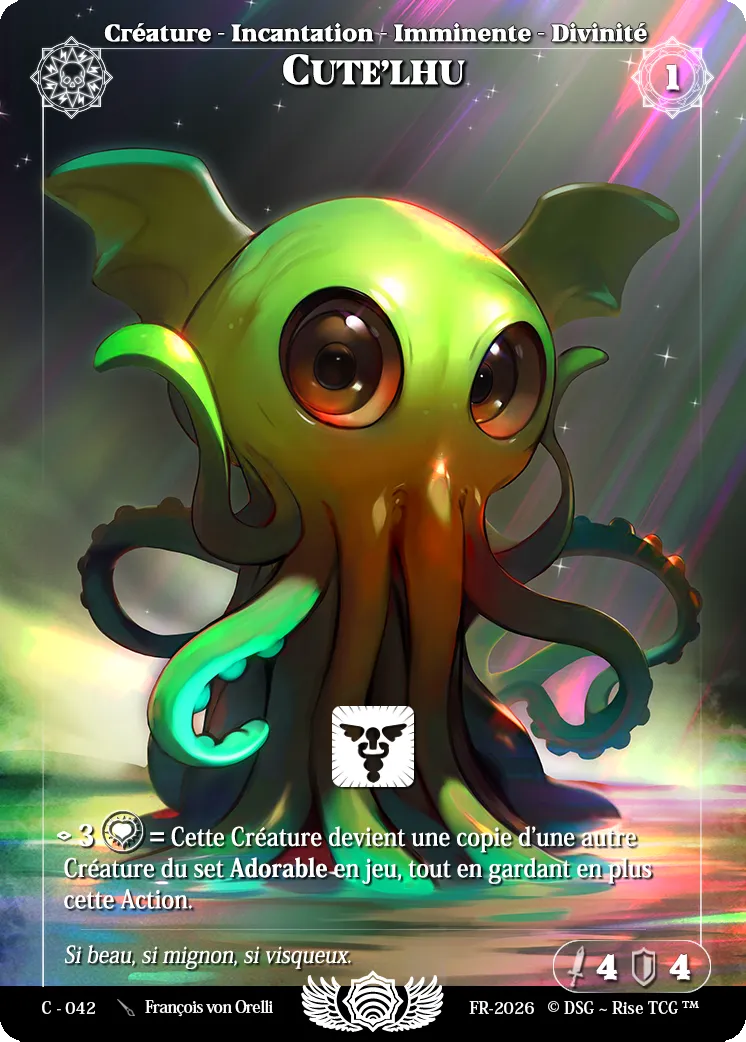Cute'lhu — Adorable — Rise TCG