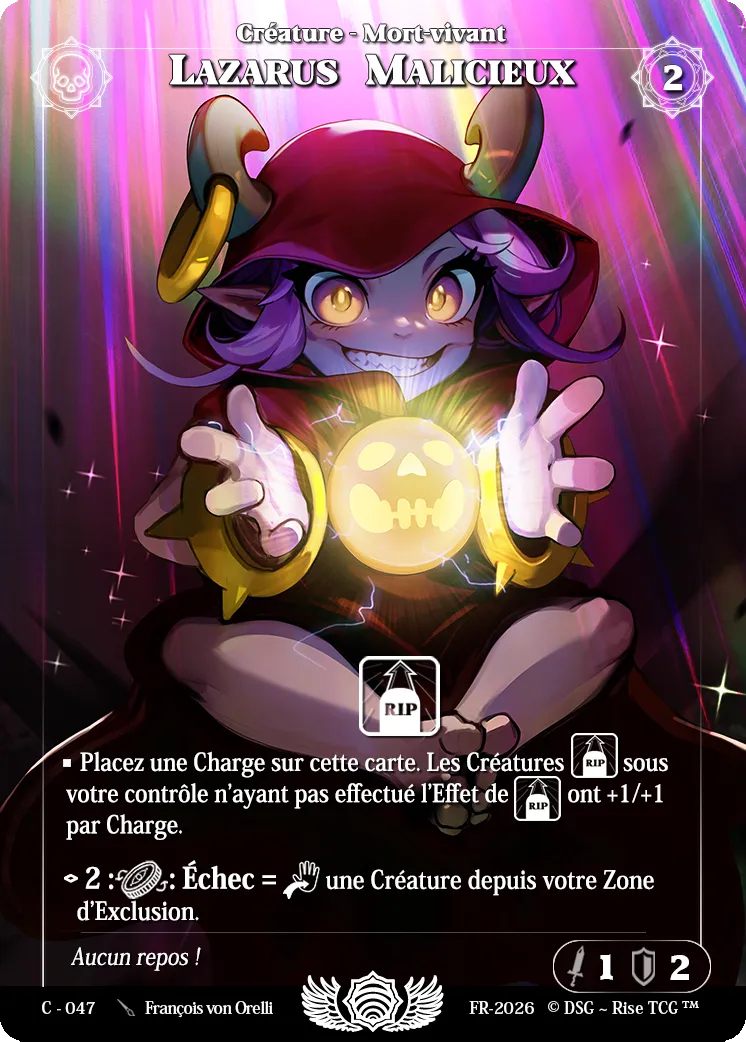 Lazarus Malicieux — Adorable — Rise TCG