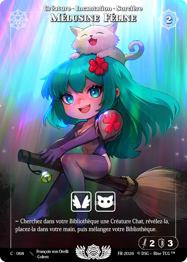 Mélusine Féline — Adorable — Rise TCG