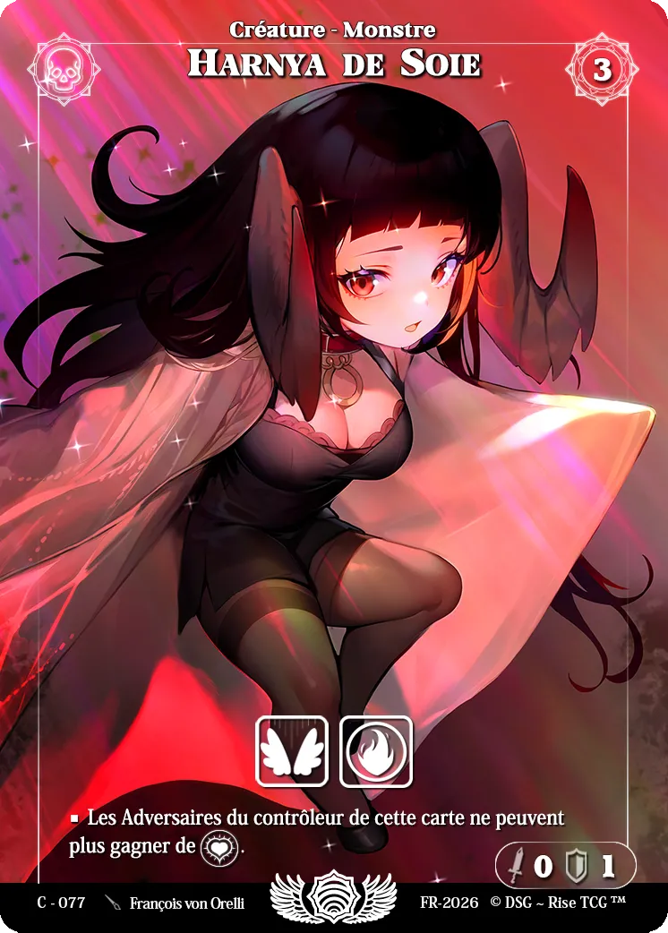 Harnya de Soie — Adorable — Rise TCG