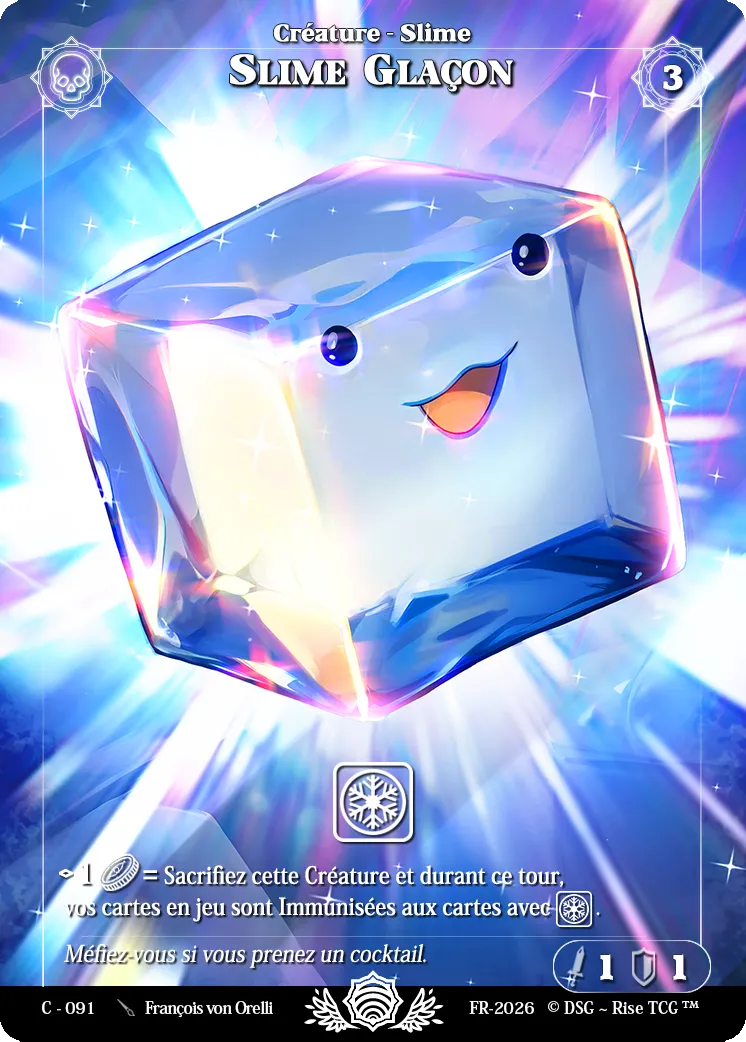 Slime Glaçon — Adorable — Rise TCG