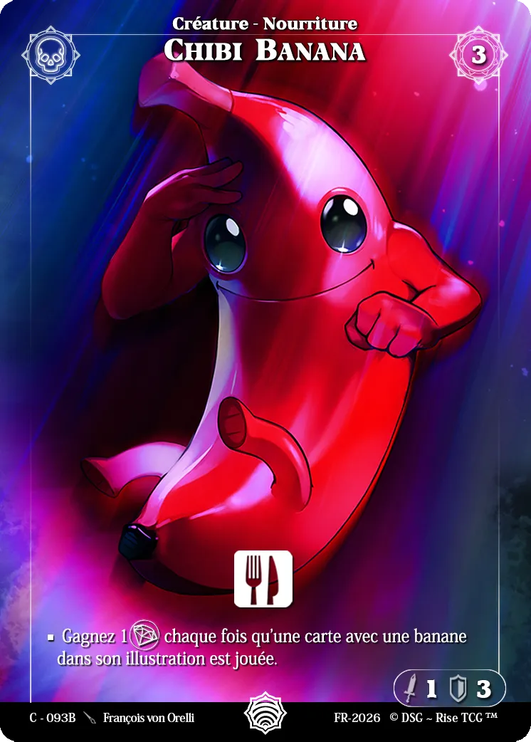 Chibi Banana — Adorable — Rise TCG