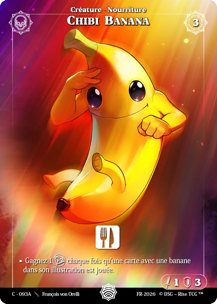 Chibi Banana — Adorable — Rise TCG