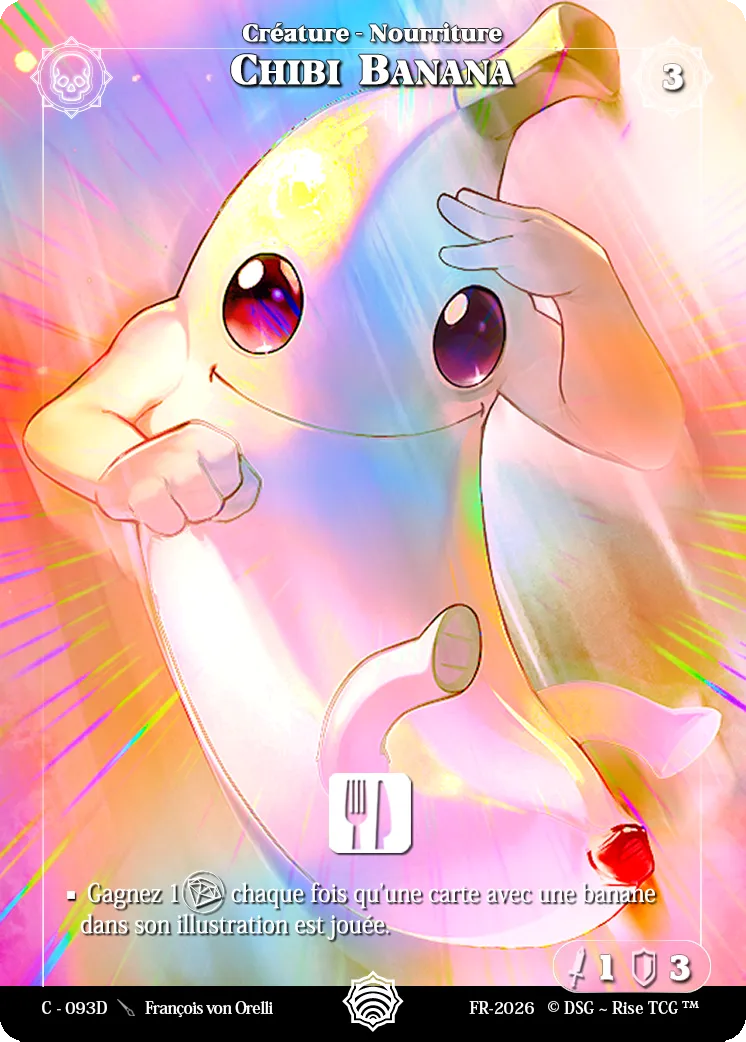 Chibi Banana — Adorable — Rise TCG