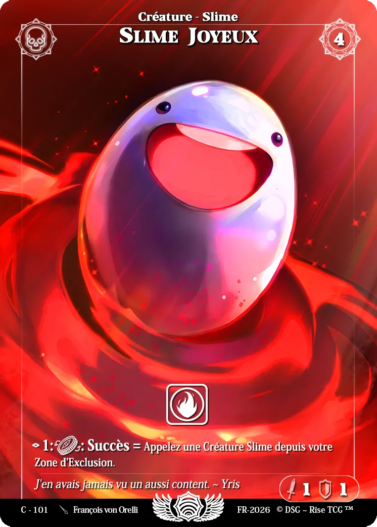 Slime Joyeux — Adorable — Rise TCG
