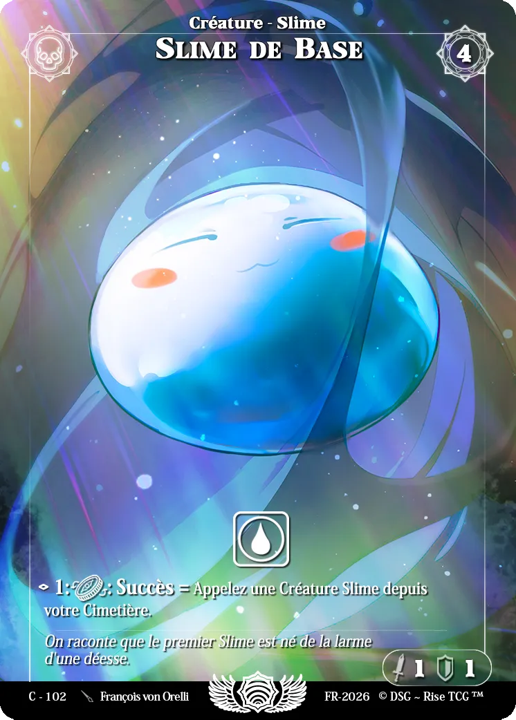 Slime de Base — Adorable — Rise TCG