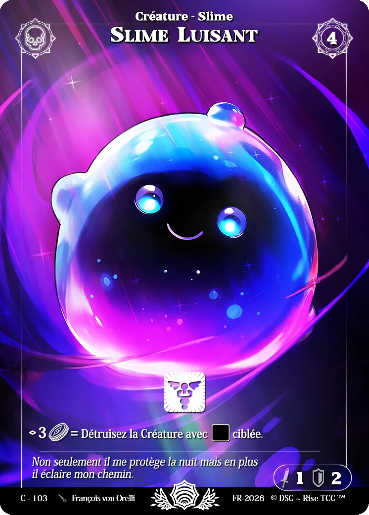 Slime Luisant — Adorable — Rise TCG