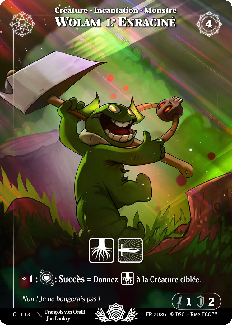 Wolam l'enraciné — Adorable — Rise TCG