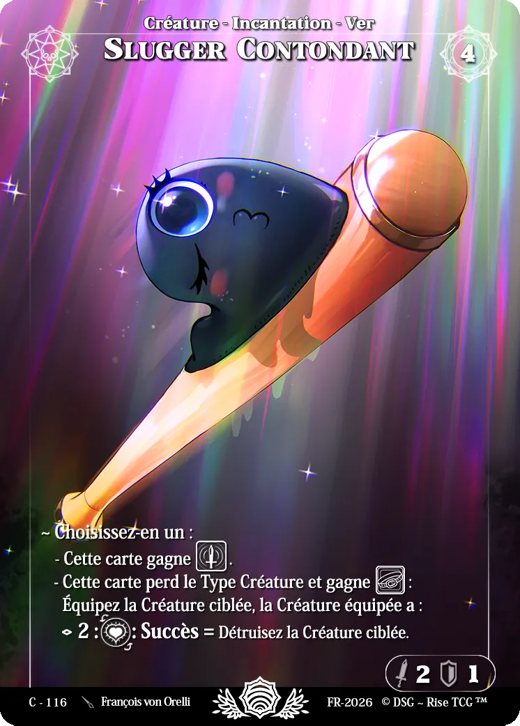 Slugger Contondant — Adorable — Rise TCG