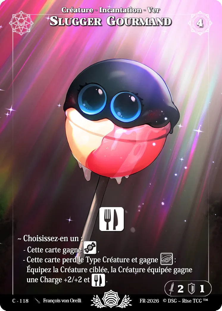 Slugger Gourmand — Adorable — Rise TCG