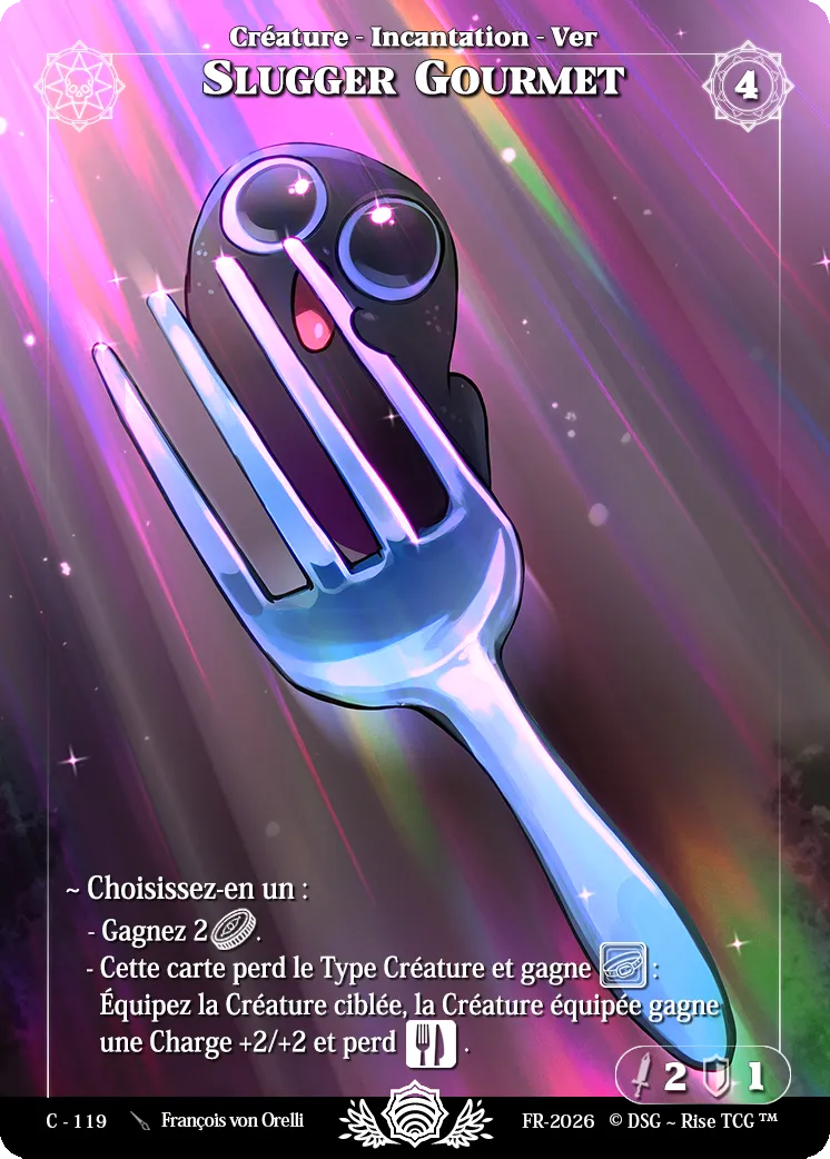 Slugger Gourmet — Adorable — Rise TCG