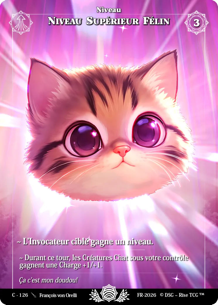 Niveau Supérieur Félin — Adorable — Rise TCG
