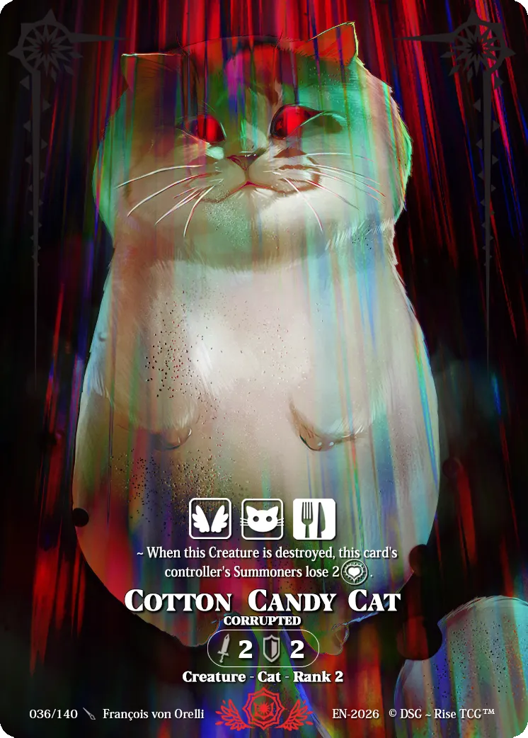Cotton Candy Cat Corrupted — Corrupted — Rise