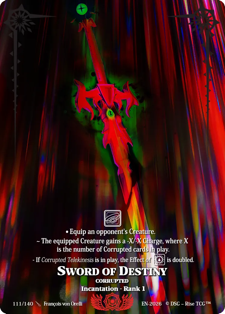 Sword Of Destiny Corrupted — Corrupted — Rise
