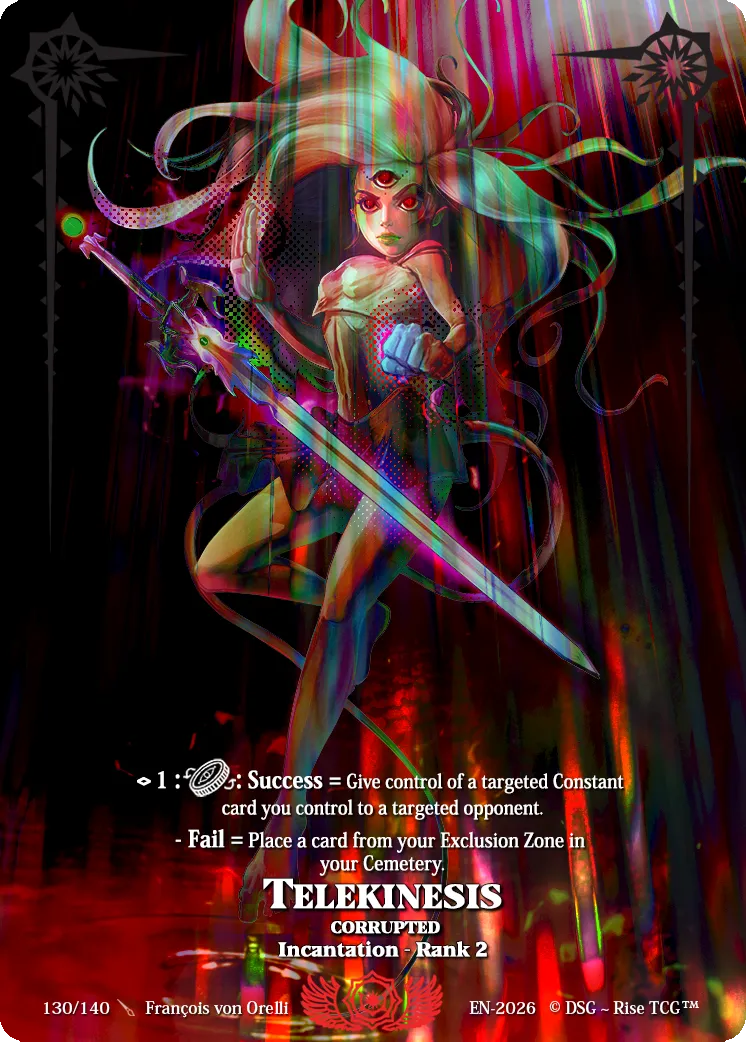 Telekinesis Corrupted — Corrupted — Rise