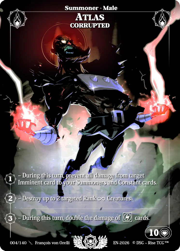 Atlas Corrupted from Corrupted - Rise TCG