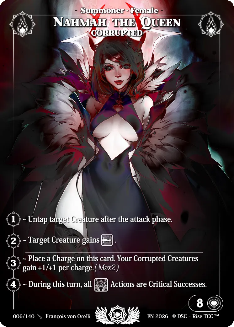 Namah the Queen Corrupted — Corrupted — Rise TCG