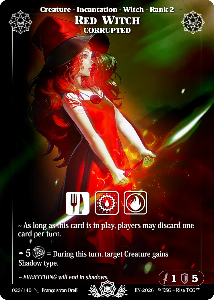 Sorcière Rouge Corrompue — Corrupted — Rise