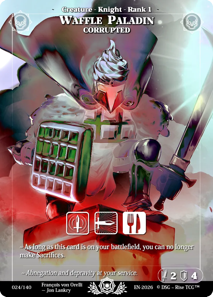 Paladin Gaufrier Corrompu — Corrupted — Rise