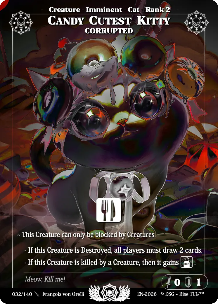 Cutest Kitty Corrupted — Corrupted — Rise TCG