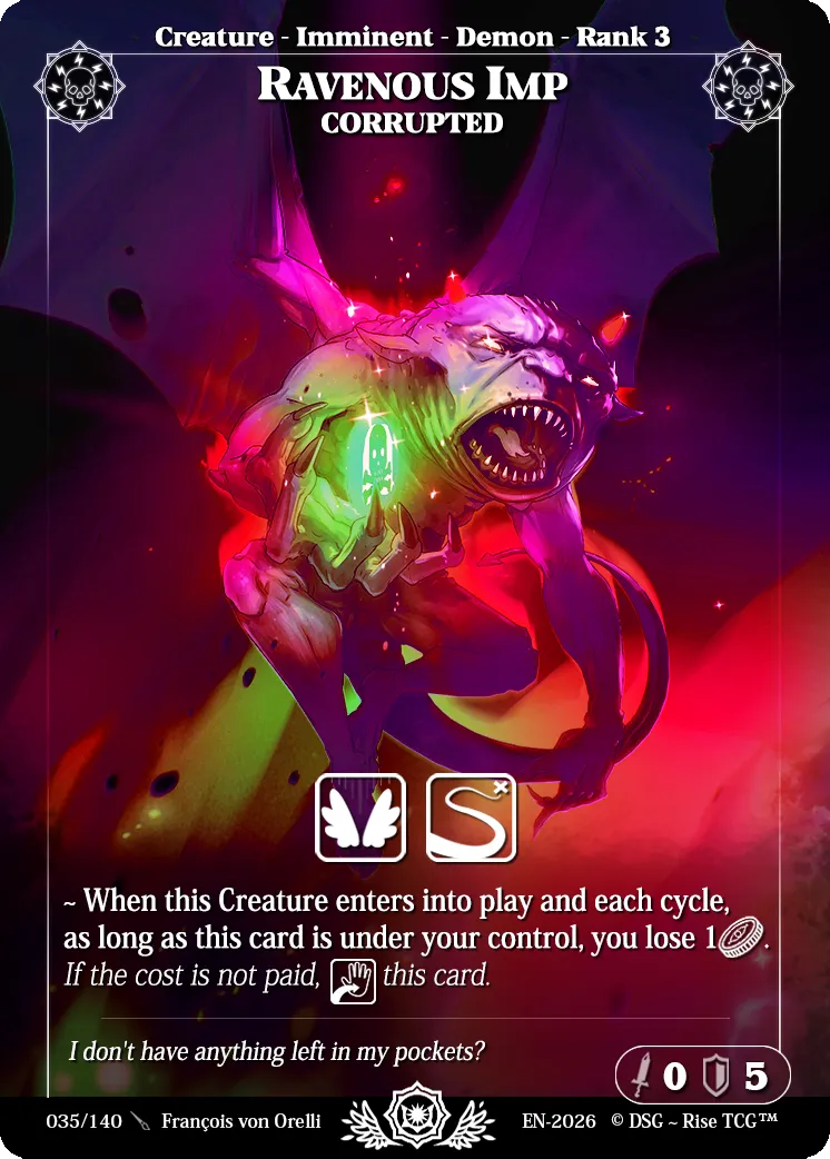 Diablotin Vorace Corrompu — Corrupted — Rise