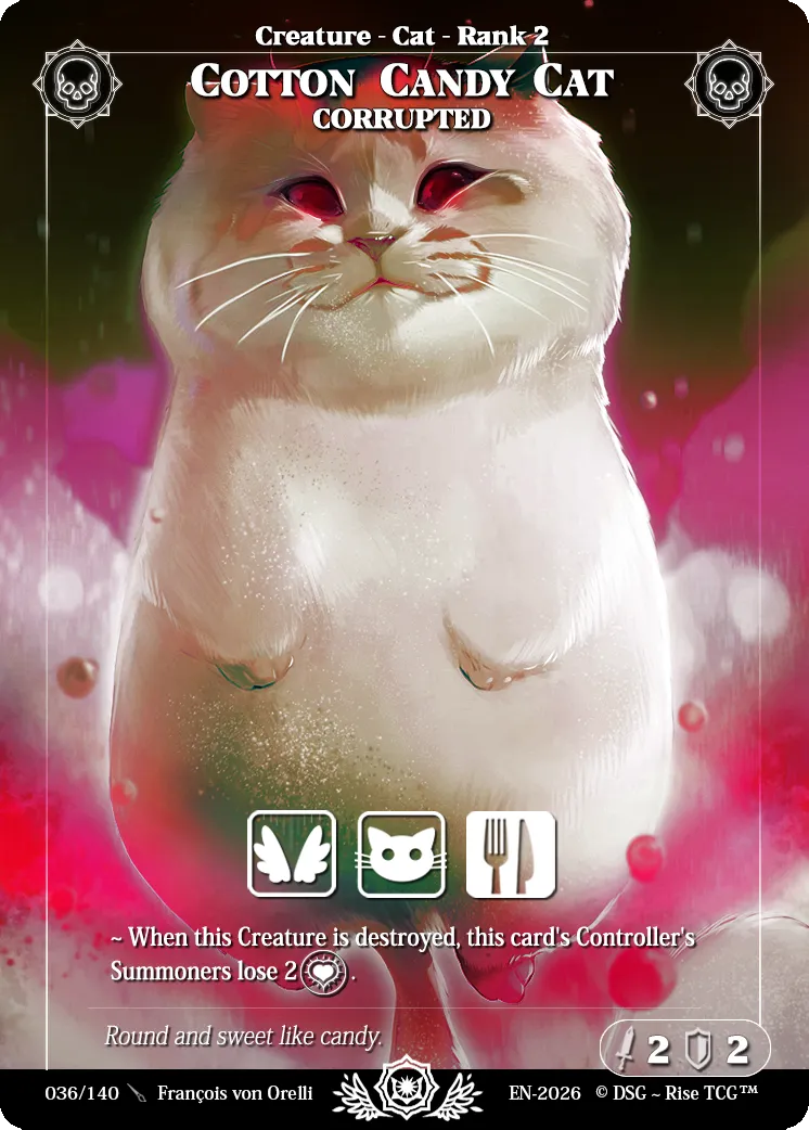 Cotton Candy Cat Corrupted — Corrupted — Rise
