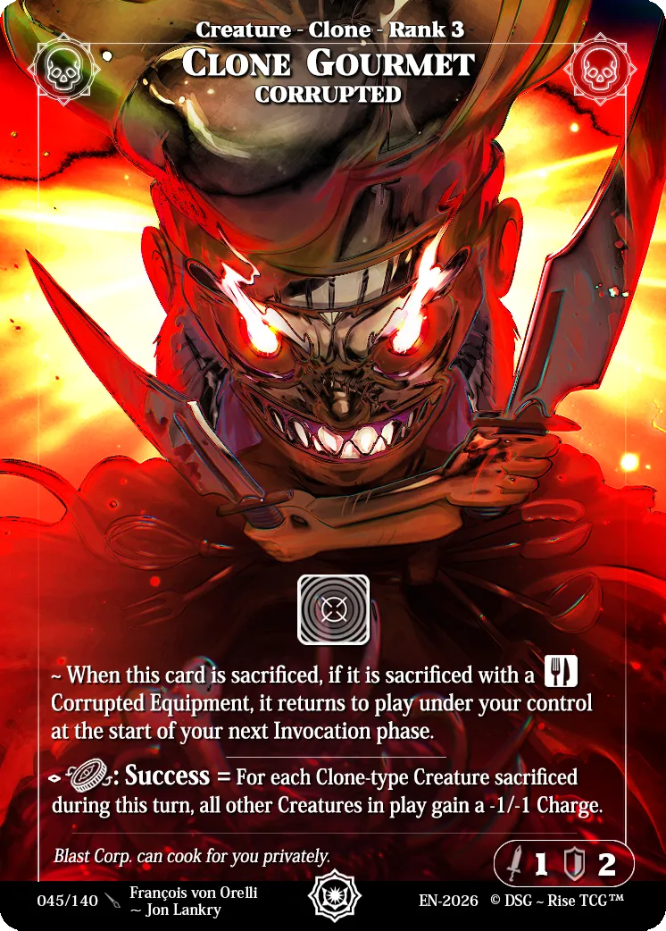 Clone Gourmet Corrompu — Corrupted — Rise