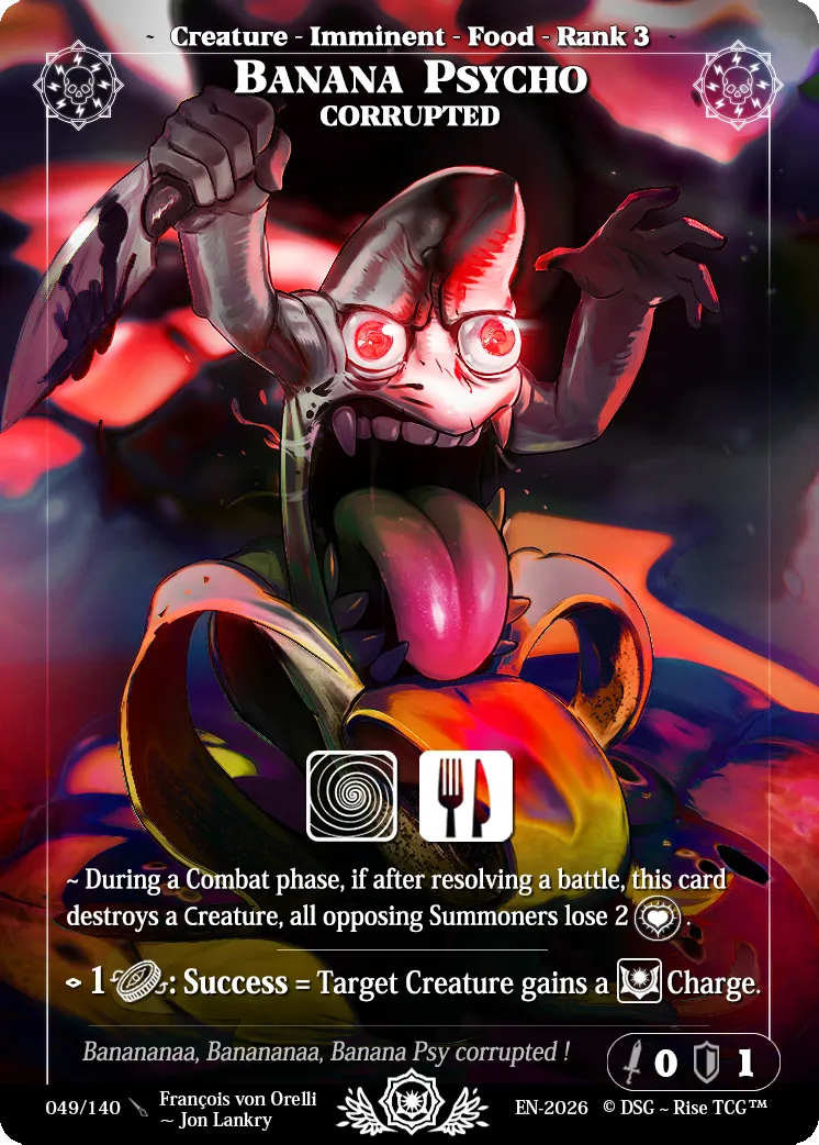 Banana Psycho Corrupted — Corrupted — Rise TCG