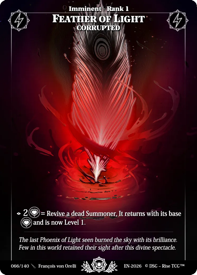 Plume de Lumière Corrompue — Corrupted — Rise