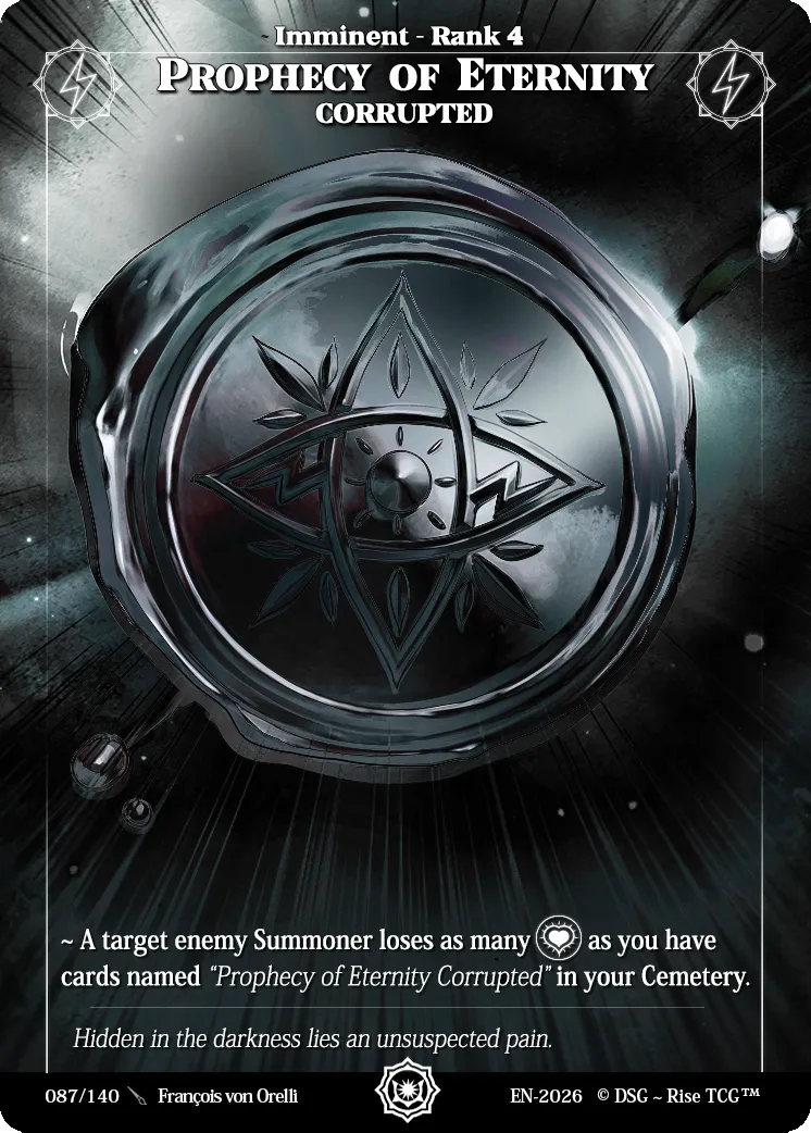 Prophétie D'Eternité Corrompue — Corrupted — Rise