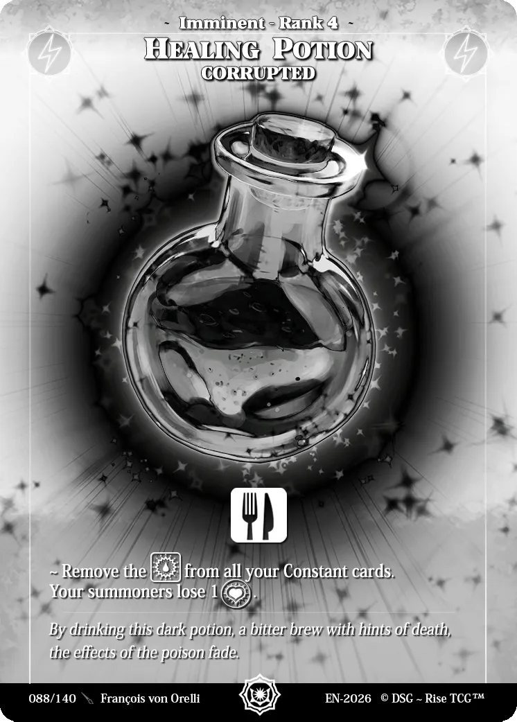 Potion de Soin Corrompue — Corrupted — Rise
