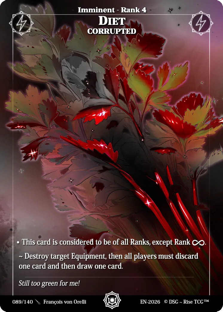 Diet Corrompue — Corrupted — Rise