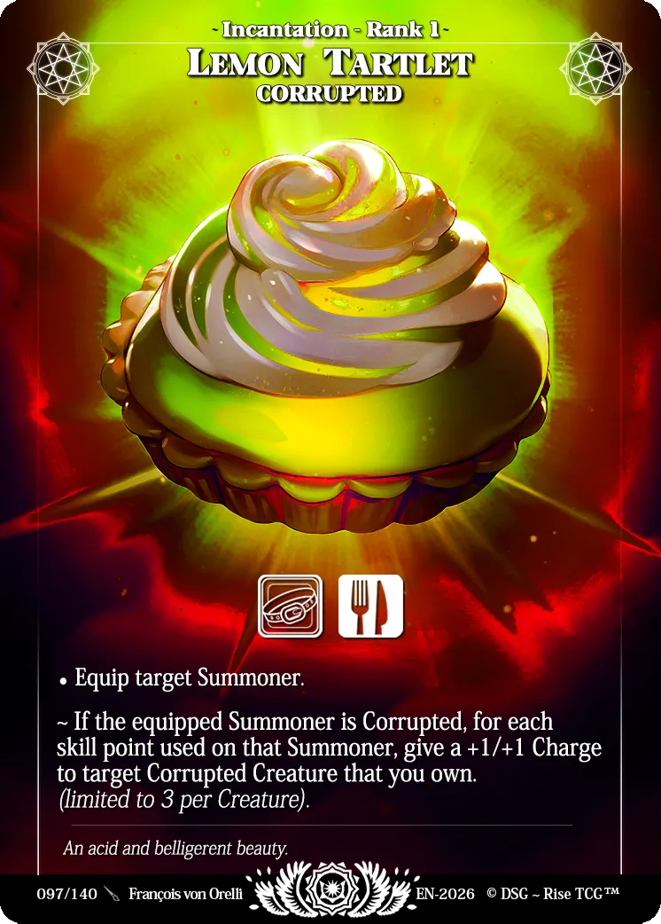 Lemon Tartlet Corrupted from Corrupted - Rise TCG