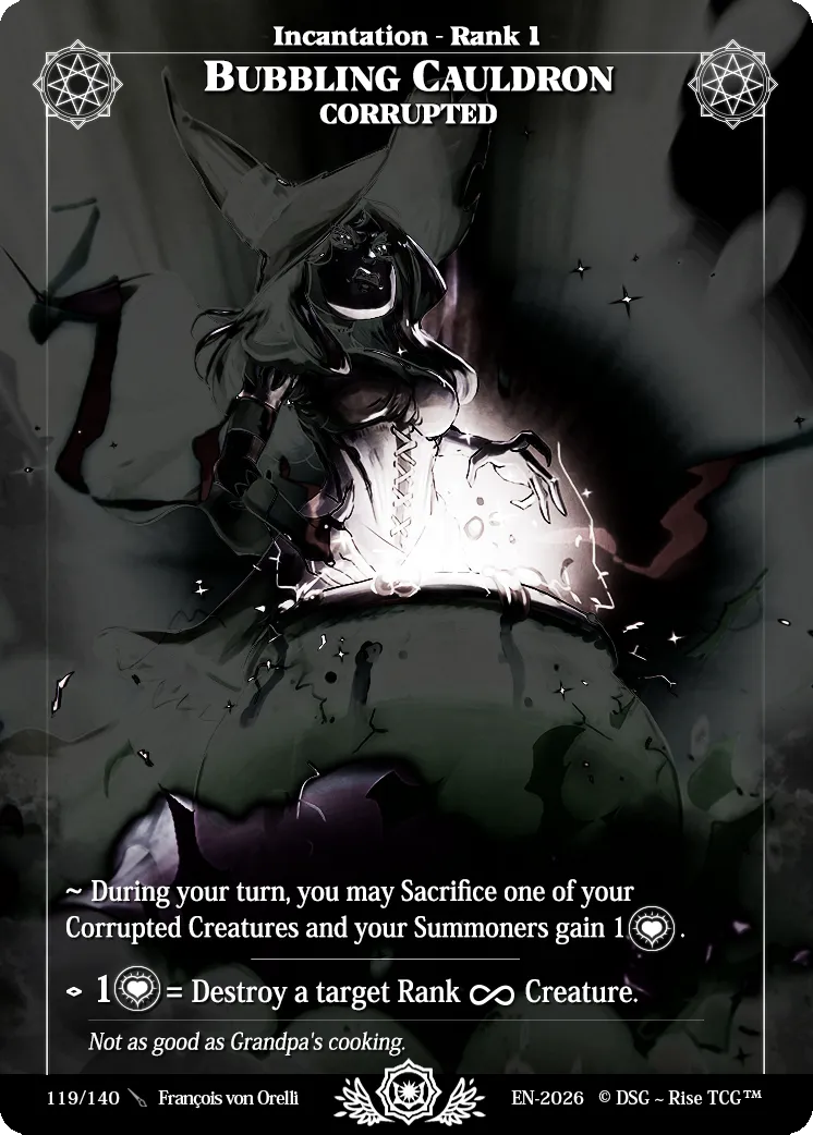 Bubbling Cauldron Corrupted — Corrupted — Rise