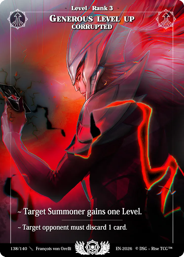 Generous level Up Corrupted — Corrupted — Rise