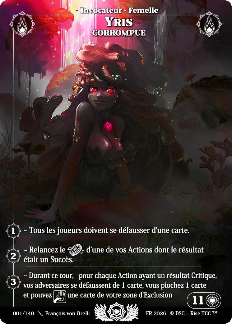 Yris Corrompue from Corrupted - Rise TCG