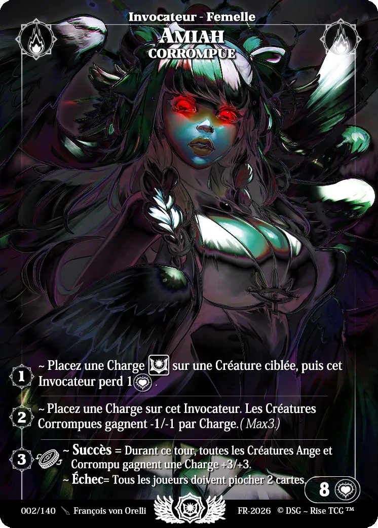 Amiah Corrompue from Corrupted - Rise TCG