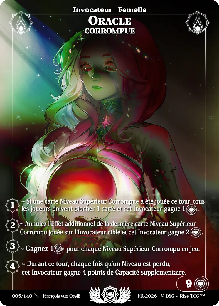 Oracle Corrompue from Corrupted - Rise TCG