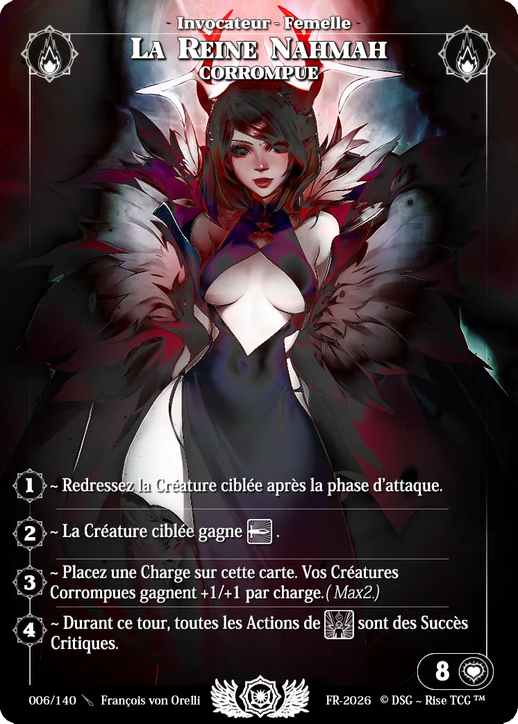 La Reine Namah Corrompue — Corrupted — Rise TCG