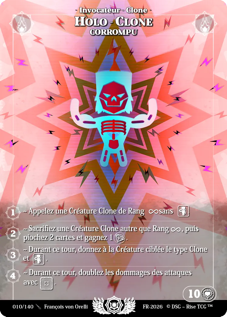 Holo-Clone Corrompu — Corrupted — Rise TCG