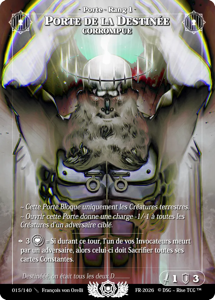 Porte de la Destinée Corrompue — Corrupted — Rise TCG