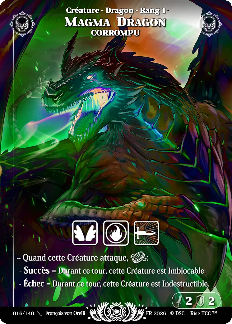 Magma Dragon Corrompu — Corrupted — Rise TCG