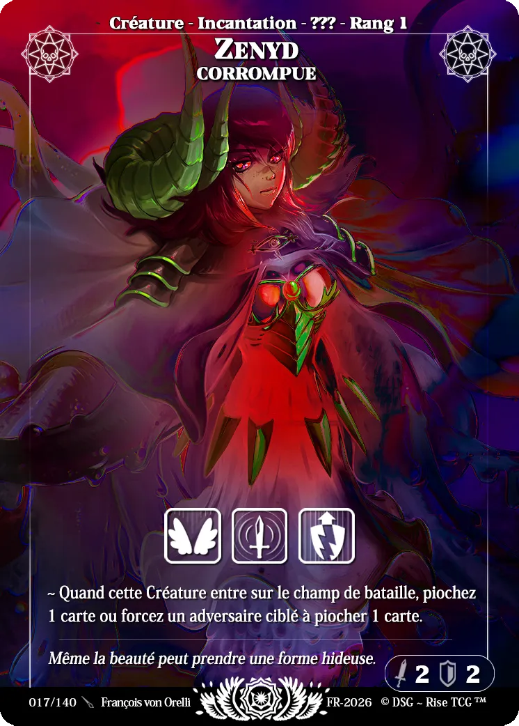 Zenyd Corrompue from Corrupted - Rise TCG