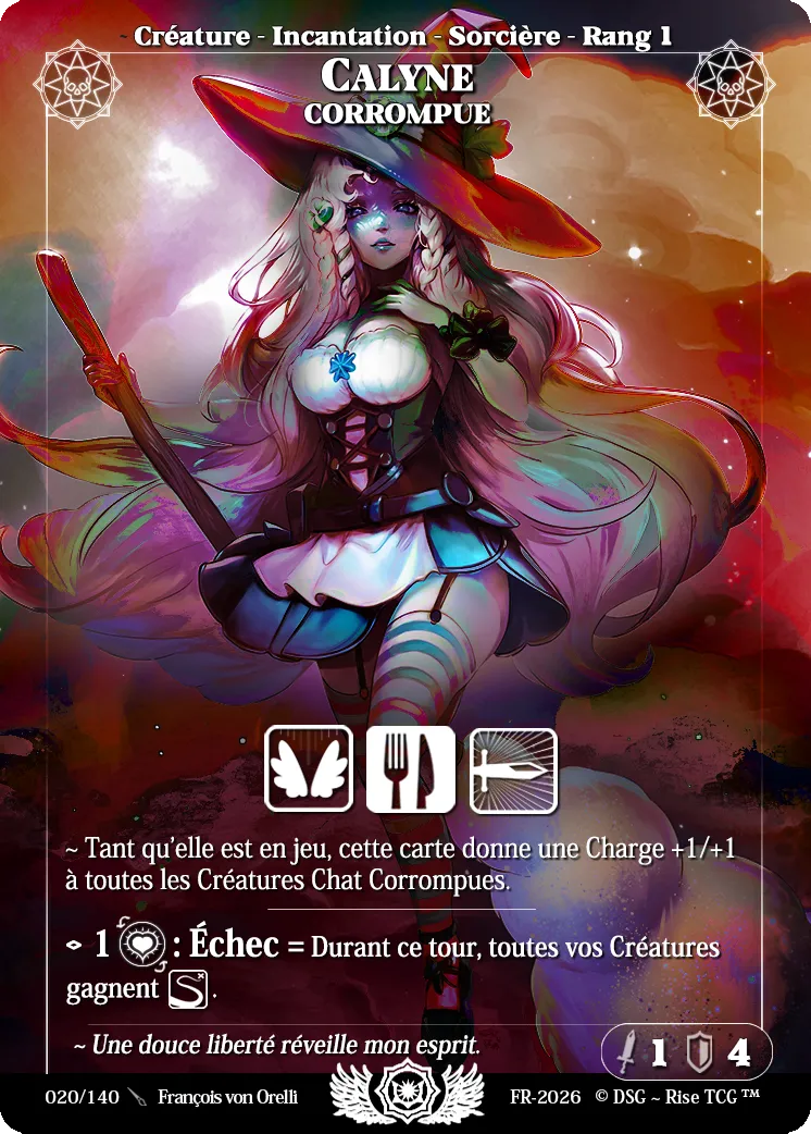 Calyne Corrompue — Corrupted — Rise TCG
