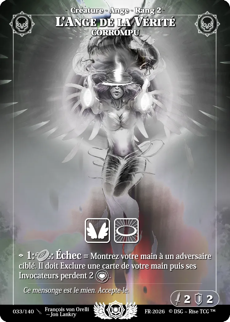 L'Ange de la Vérité Corrompue — Corrupted — Rise TCG