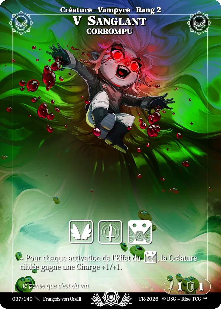 V Sanglant Corrompu — Corrupted — Rise TCG