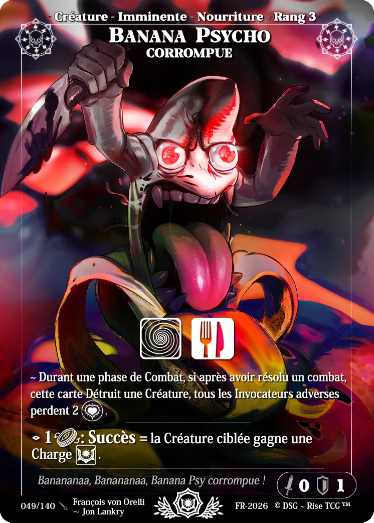 Banana Psycho Corrompue — Corrupted — Rise TCG