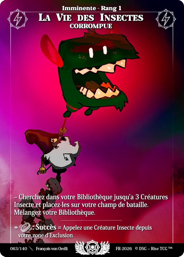 La Vie des Insectes Corrompue — Corrupted — Rise TCG